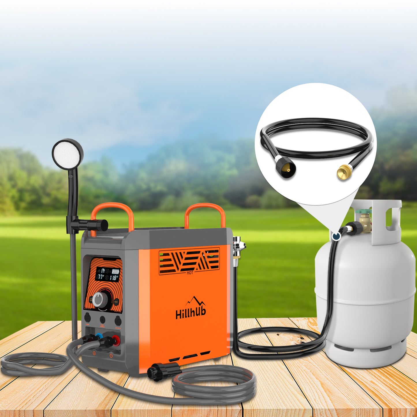 5 Feet Propane Gas Hose