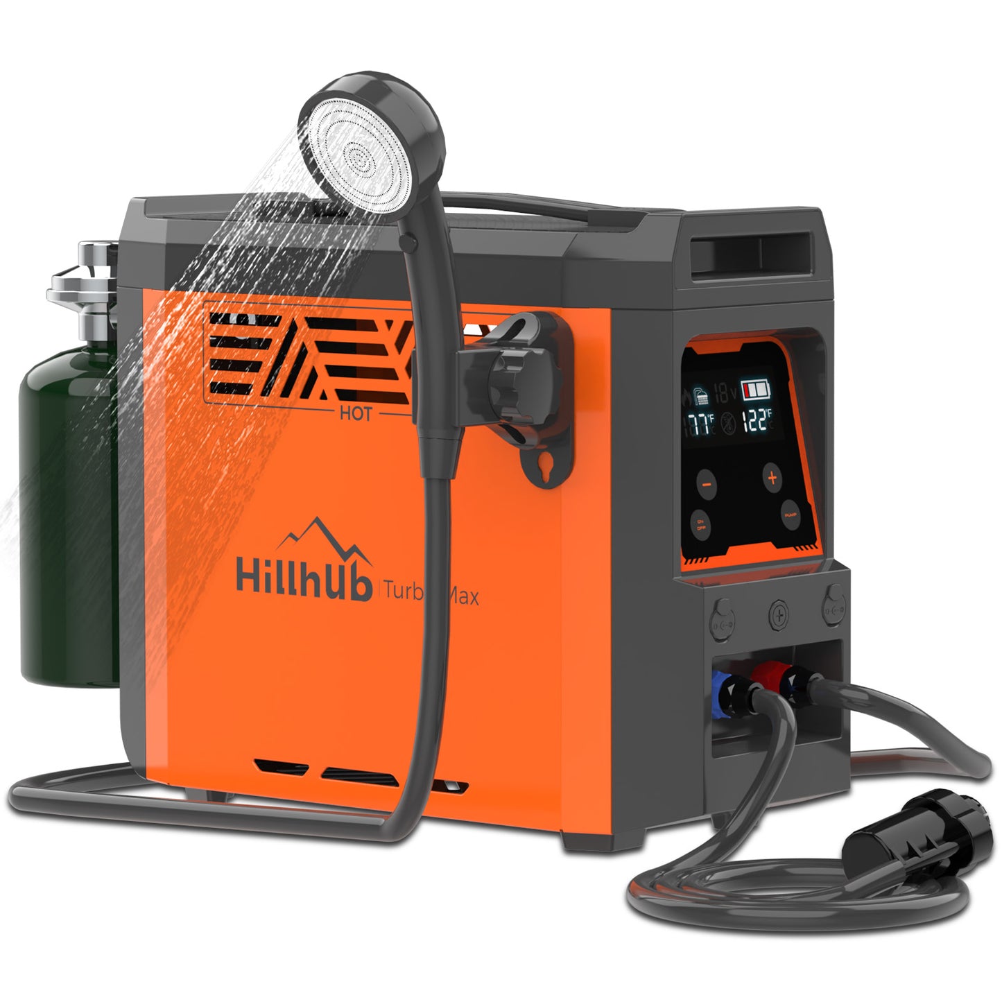Hillhub Portable Propane Water Heater for Camping