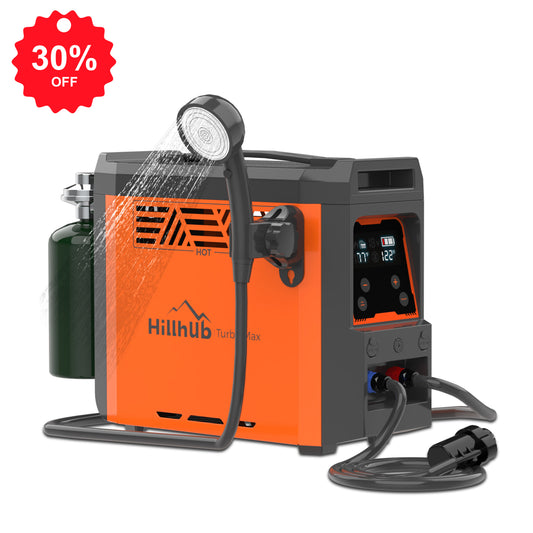 Hillhub Portable Propane Water Heater for Camping