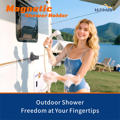 RV Tankless Water Heater, Hillhub 3.9 GPM Instant Hot Water Heater for Camper & Motorhome, 65,000 BTU Propane On-Demand with Stable Flow for Outdoor Shower & RV Plumbing