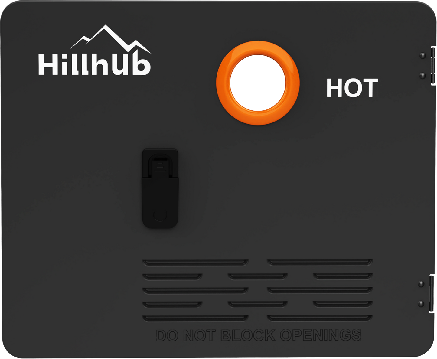 15 x 18 Inches RV Water Heater Black Door