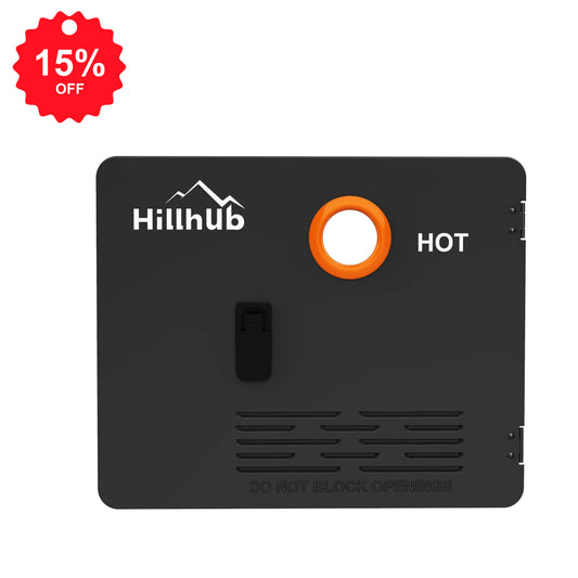 15 x 18 Inches RV Water Heater Black Door