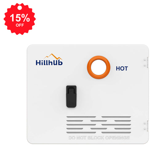 15 x 18 Inches RV Water Heater White Door