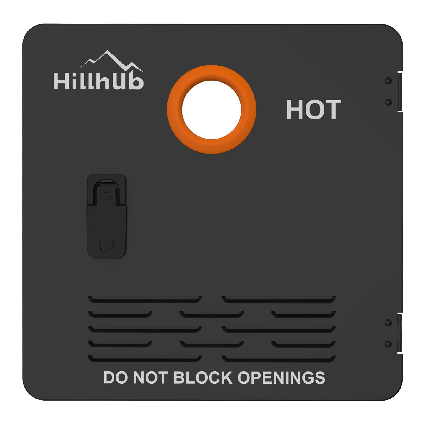 15 x 15 Inches Rv Water Heater Black Door