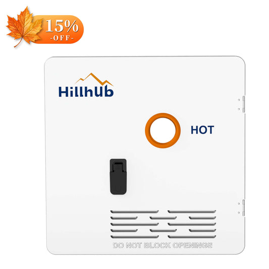 18 x 18 Inches RV Water Heater White Door