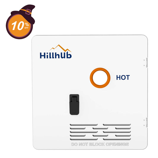 18 x 18 Inches RV Water Heater White Door