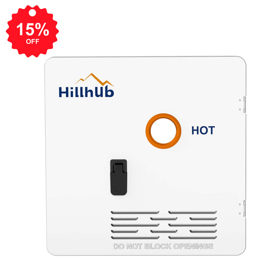 18 x 18 Inches RV Water Heater White Door
