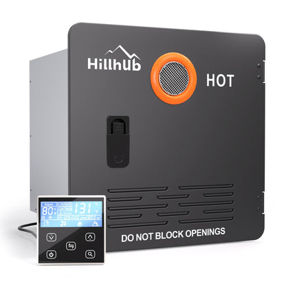 Hillhub 3.9 GPM RV Tankless Water Heater With Door