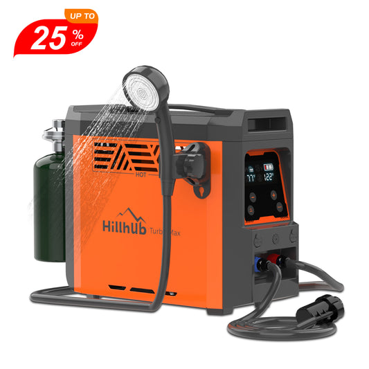Hillhub Portable Propane Water Heater for Camping