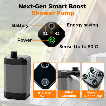 Hillhub Portable Camping Shower Kit