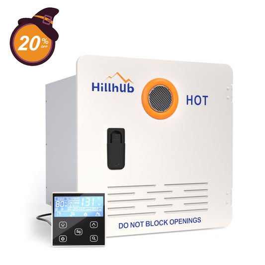 Hillhub 3.9 GPM RV Tankless Water Heater With Door