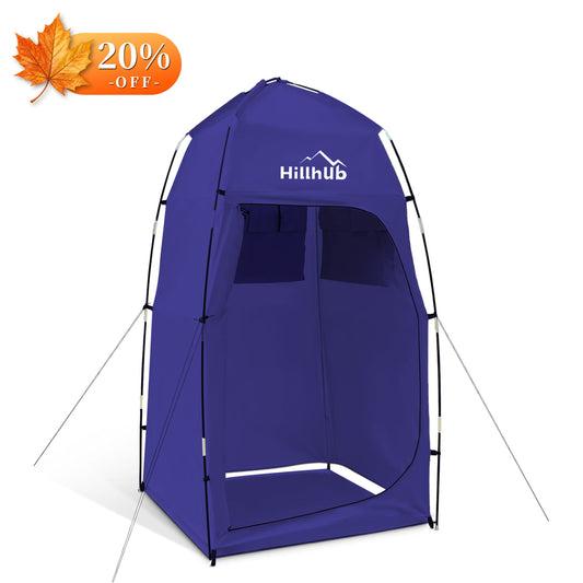Hillhub Portable Camping Shower Tent with Floor