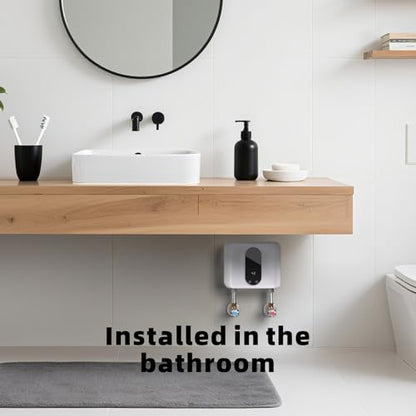 Hillhub Electric Tankless Water Heater for Instant Hot Water