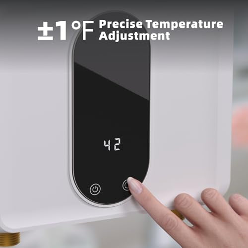 Hillhub Electric Tankless Water Heater for Instant Hot Water