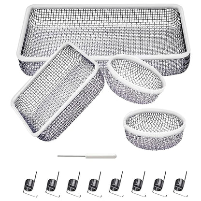 Hillhub 17PCS RV Furnace Vent Cover