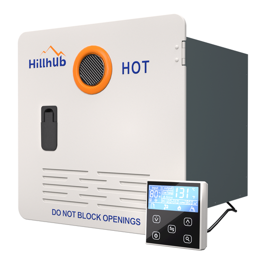 Hillhub 3.9 GPM RV Tankless Water Heater With Door(White)