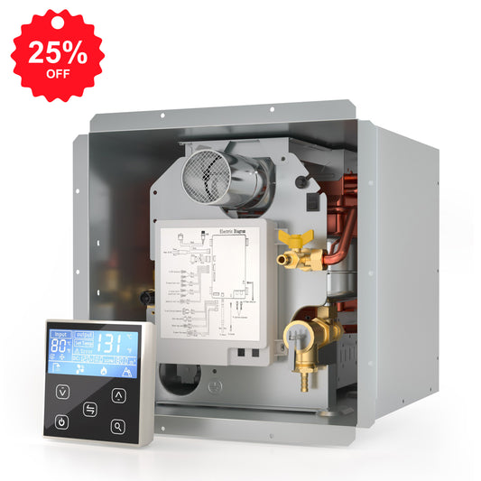Hillhub 3.9 GPM  RV Tankless Water Heater With Front Water Outlet