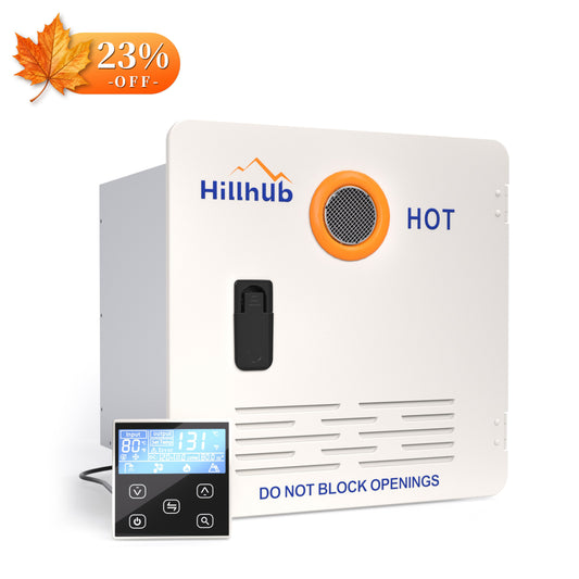 Hillhub 3.9 GPM RV Tankless Water Heater With Door