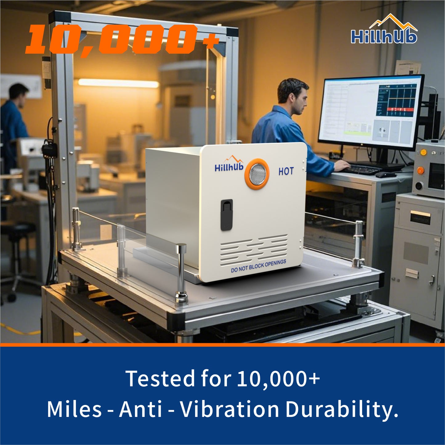 RV Tankless Water Heater, Hillhub 3.9 GPM Instant Hot Water Heater for Camper & Motorhome, 65,000 BTU Propane On-Demand with Stable Flow for Outdoor Shower & RV Plumbing