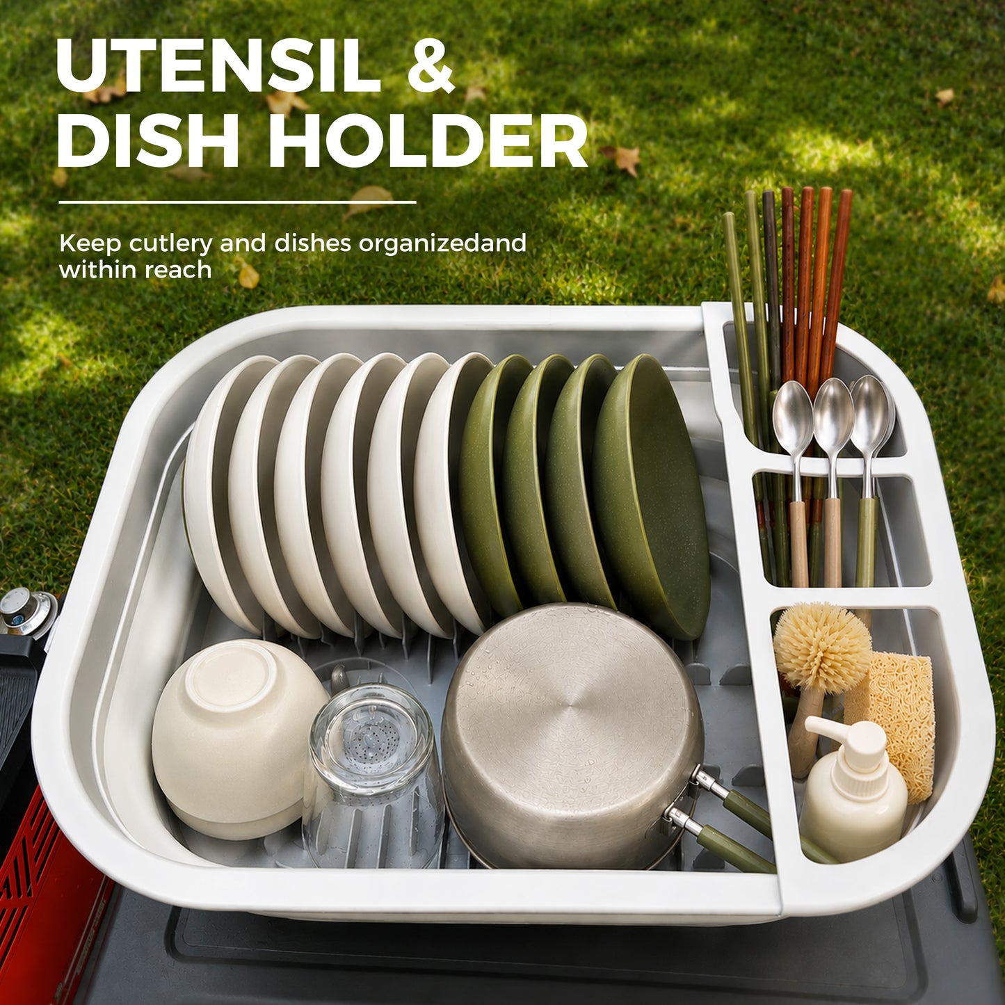 Hillhub Camping Collapsible Wash Basin