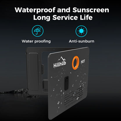 15 x 18 Inches RV Water Heater Black Door