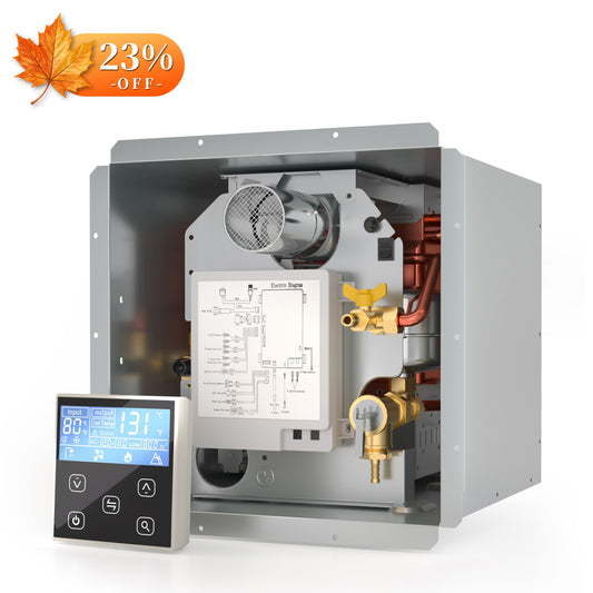 Hillhub 3.9 GPM  RV Tankless Water Heater With Front Water Outlet