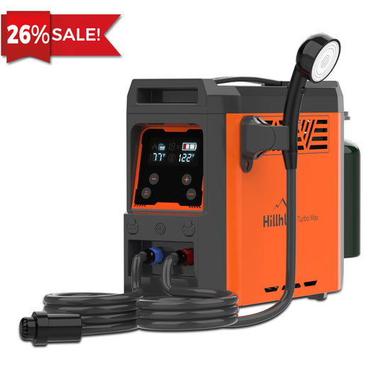 Hillhub Portable Propane Water Heater for Camping