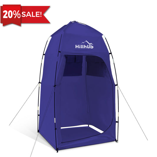 Hillhub Portable Camping Shower Tent with Floor