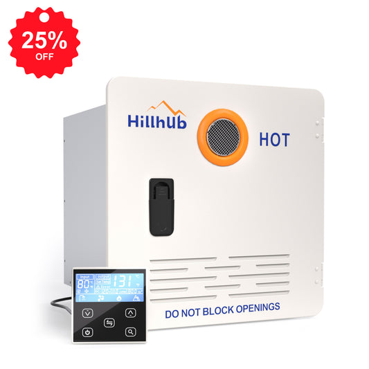 Hillhub 3.9 GPM RV Tankless Water Heater With Door